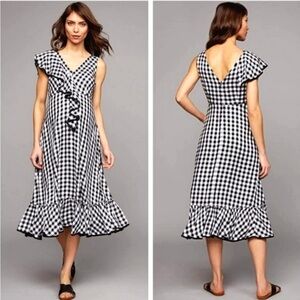 A Pea In The Pod Womens Maternity Dress Sz S Buffalo Check